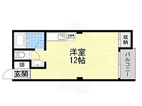 サンティール門真  ｜ 大阪府門真市新橋町（賃貸マンション1R・2階・26.00㎡） その2