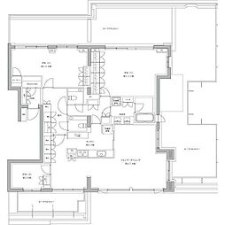 パークシティ浜田山HOUSED 3LDKの間取図画像