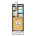 シティーコート世田谷公園2階6.8万円