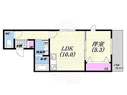 T-TRAD CASA 1LDKの間取図画像