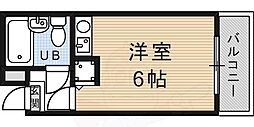べルトピア西宮 ワンルームの間取図画像