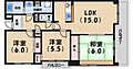 白鷹香枦園マンション2階15.5万円
