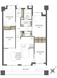 間取図画像 4LDK