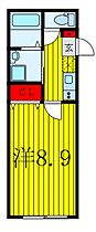 Comfy氷川台 204 ｜ 東京都練馬区氷川台4丁目（賃貸アパート1K・2階・25.94㎡） その2