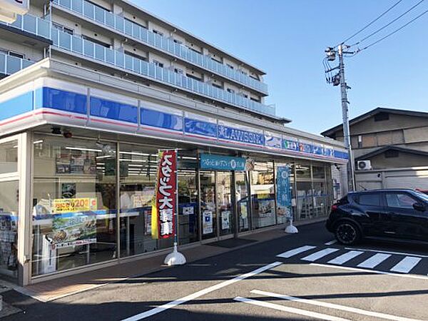 画像10:【コンビニエンスストア】ローソン 板橋東坂下一丁目店まで194ｍ