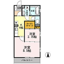 クレストII 101 ｜ 東京都板橋区幸町（賃貸アパート2K・1階・41.98㎡） その2