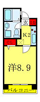 東京都北区王子5丁目（賃貸マンション1K・2階・25.93㎡） その2