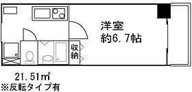 ドミール元住吉 406 ｜ 神奈川県川崎市中原区木月大町11-30（賃貸マンション1K・4階・21.51㎡） その2