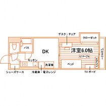 ホワイトハイツ  ｜ 愛知県名古屋市昭和区妙見町15（賃貸マンション1DK・1階・30.00㎡） その2