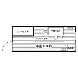 間取図画像 ワンルーム