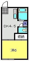間取図画像 1DK