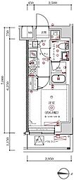 MAXIV横浜保土ケ谷 1Kの間取図画像