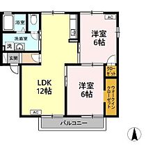 セジュール沙香保  ｜ 愛知県名古屋市西区比良4丁目91（賃貸アパート2LDK・1階・55.30㎡） その2