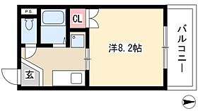 グローリアス城II  ｜ 愛知県名古屋市西区城町124-1（賃貸マンション1K・3階・25.20㎡） その2