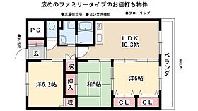 ソレーユ五条壱番館  ｜ 愛知県北名古屋市徳重東出18-1（賃貸マンション3LDK・1階・63.80㎡） その2