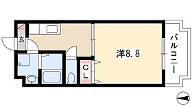 ジョビI  ｜ 愛知県名古屋市西区大野木1丁目176（賃貸マンション1K・1階・30.71㎡） その2