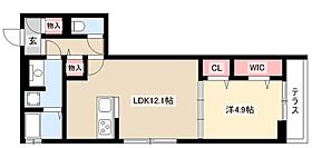 ソレイユ  ｜ 愛知県名古屋市北区水切町1丁目14-1（賃貸アパート1LDK・1階・45.31㎡） その2