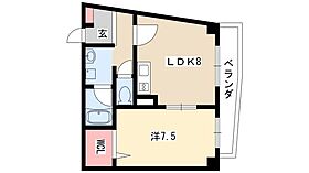 シャルム　ドミール  ｜ 愛知県名古屋市西区上名古屋3丁目25-4（賃貸マンション1LDK・5階・37.99㎡） その2