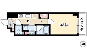 サン　フィールド  ｜ 愛知県名古屋市西区幅下1丁目6-13（賃貸マンション1K・9階・24.30㎡） その2