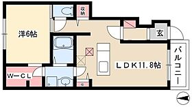 espacio  ｜ 愛知県名古屋市北区大我麻町140-1（賃貸アパート1LDK・1階・45.33㎡） その2