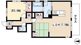 フォレストメゾン楠　Ｃ棟  ｜ 愛知県名古屋市北区楠味鋺2丁目411（賃貸テラスハウス1LDK・1階・55.96㎡） その2