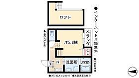 ヒルズ黒川  ｜ 愛知県名古屋市北区金城町2丁目44-1（賃貸アパート1K・2階・20.01㎡） その2