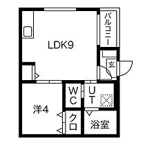 コンフォート  ｜ 愛知県名古屋市北区生駒町3丁目57-4（賃貸アパート1LDK・2階・31.40㎡） その2