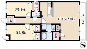 VILLAGE  ｜ 愛知県清須市西田中松本73（賃貸マンション2LDK・3階・70.56㎡） その2