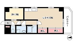 レジデンス安藤II  ｜ 愛知県名古屋市北区真畔町9（賃貸マンション1LDK・5階・42.00㎡） その2