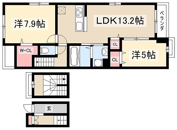 ベル熊之庄_間取り_0