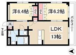 サウスビュー 1階/-