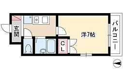 パークサイドK 4階