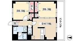 ハピネス天塚 1階