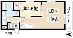 プリミエール東水切町II 2階