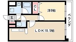 ルーチェ庄内緑地 3階