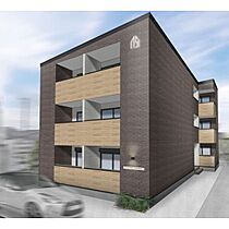 LE COCON 北名古屋II  ｜ 愛知県北名古屋市鹿田流66（賃貸アパート1K・3階・25.06㎡） その1