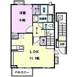 ベルクラールＡ 2階