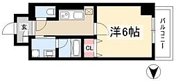 レガーロ 1Kの間取図画像