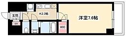 エスリード名城公園プライム 1Kの間取図画像