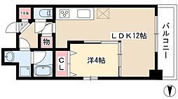 LAULEAHEIAN 1LDKの間取図画像