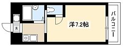 フィレンツェ名駅 ワンルームの間取図画像