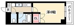 ドミトリー518 1Kの間取図画像