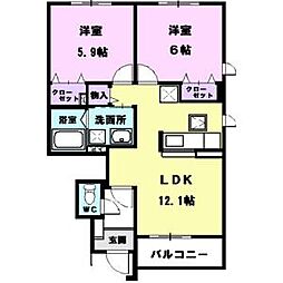 T’sメゾンII 1階/-