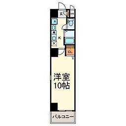 ITOH弐番館 1Kの間取図画像