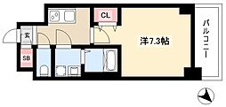 S-RESIDENCE志賀本通North 1Kの間取図画像