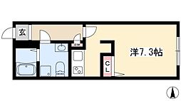 リアライズ名城公園 1Kの間取図画像