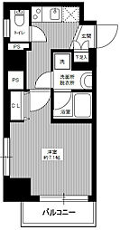 HY's両国 1Kの間取図画像