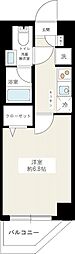REXZY西川口AZ2 1Kの間取図画像