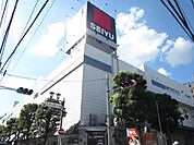 スーパー「西友浦安店まで490m」