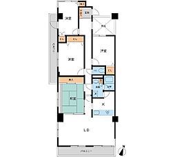TQレジデンス柏 4LDKの間取図画像